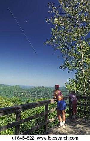 GA, Georgia, Chattahoochee National Forest, Mother and 8 year old daughter at overlook at Rock Mountain State Park in North Georgia. View Large Photo Image Stock Image - GA, Georgia, Chattahoochee National Forest, Mother and 8 year old daughter at overlook at Rock Mountain State Park in North Georgia.. Fotosearch