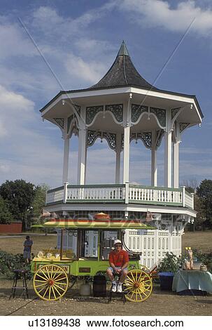 gazebo, NY, New York, Mumford, Gazebo at the Great Meadow at Genesee Country Village & Museum View Large Photo Image Stock Photo - gazebo, NY, New York, Mumford, Gazebo at the Great Meadow at Genesee Country Village & Museum. Fotosearch