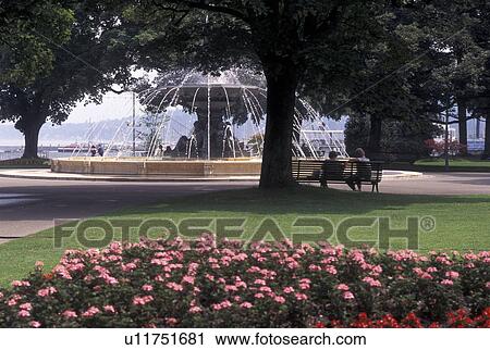 Geneva, Switzerland, Fountain and flowers at Jardin Anglais in Geneva View Large Photo Image Stock Image - Geneva, Switzerland, Fountain and flowers at Jardin Anglais in Geneva . Fotosearch
