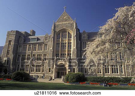 Georgetown, university, Washington, DC, District of Columbia, White-Gravenor Building on the campus of Georgetown University in the spring in Georgetown. View Large Photo Image Stock Photograph - Georgetown, university, Washington, DC, District of Columbia, White-Gravenor Building on the campus of Georgetown University in the spring in Georgetown.. Fotosearch