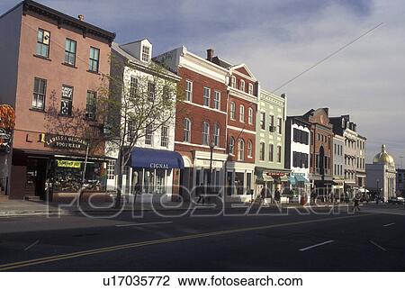 Georgetown, Washington, DC, District of Columbia, Buildings along Wisconsin Avenue in downtown Georgetown. View Large Photo Image Stock Image - Georgetown, Washington, DC, District of Columbia, Buildings along Wisconsin Avenue in downtown Georgetown.. Fotosearch