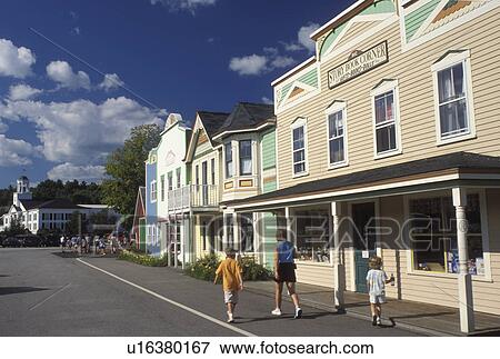 Stock Photo -  Glen, NH, New Hampshire, North Conway, Story Land, a family park, in the town of Glen.. Fotosearch
