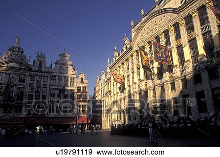 Grand Place, Brussels, Bruxelles, Belgium, Europe, Historical buildings in Grand-Place (Grote Markt) in downtown Brussels. View Large Photo Image Stock Photo - Grand Place, Brussels, Bruxelles, Belgium, Europe, Historical buildings in Grand-Place (Grote Markt) in downtown Brussels.. Fotosearch