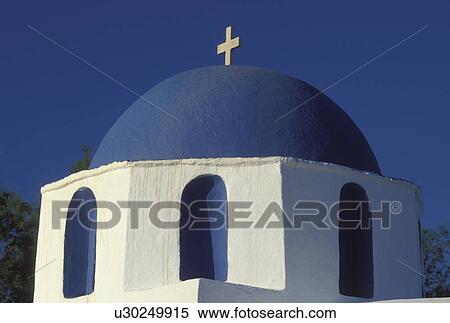 Greece, Paros, Greek Islands, Parikia, Cyclades, Europe, Blue dome of a whitewashed chapel in the town of Parikia on Paros Island on the Aegean Sea. View Large Photo Image Stock Photography - Greece, Paros, Greek Islands, Parikia, Cyclades, Europe, Blue dome of a whitewashed chapel in the town of Parikia on Paros Island on the Aegean Sea.. Fotosearch