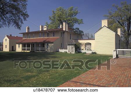 Stock Photo -  Greensboro, NC, North Carolina, Blandwood Mansion. Fotosearch