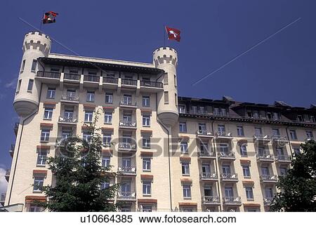 Gstaad, hotel, Switzerland, Berne, Bern, The Palace Hotel Alpine Resort in Gstaad in the Bernese Oberland. View Large Photo Image Stock Photography - Gstaad, hotel, Switzerland, Berne, Bern, The Palace Hotel Alpine Resort in Gstaad in the Bernese Oberland.. Fotosearch