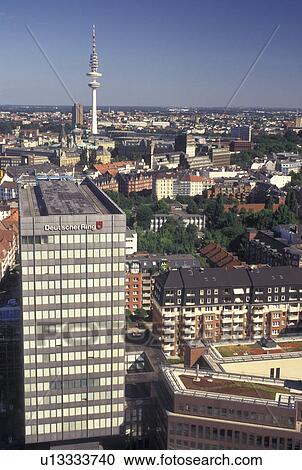 Hamburg, aerial, Germany, Europe, Aerial view of the city of Hamburg. View Large Photo Image Stock Image - Hamburg, aerial, Germany, Europe, Aerial view of the city of Hamburg.. Fotosearch