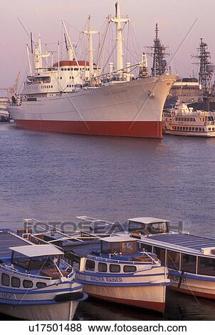 Hamburg, Germany, Elbe River, North Sea, Europe, Boats docked in Hamburg and St. Pauli's Harbor along the Elbe River View Large Photo Image Stock Photo - Hamburg, Germany, Elbe River, North Sea, Europe, Boats docked in Hamburg and St. Pauli's Harbor along the Elbe River. Fotosearch