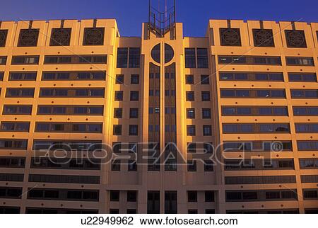 Stock Image -  hospital, Atlanta, GA, Georgia, Grady Memorial Hospital in downtown Atlanta.. Fotosearch