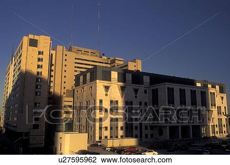 Stock Image -  hospital, Atlanta, GA, Georgia, Grady Memorial Hospital in downtown Atlanta.. Fotosearch