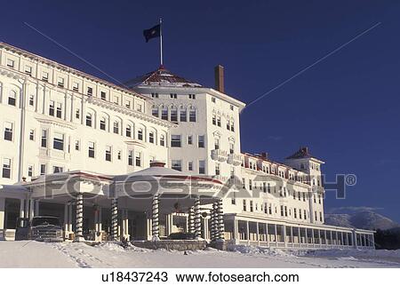 hotel, Bretton Woods, NH, New Hampshire, Historic Mount Washington Hotel & Resort in the winter in Bretton Woods. View Large Photo Image Stock Image - hotel, Bretton Woods, NH, New Hampshire, Historic Mount Washington Hotel & Resort in the winter in Bretton Woods.. Fotosearch