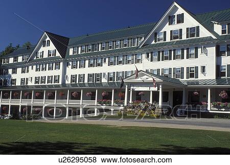 hotel, Jackson, NH, New Hampshire, The Wentworth Resort Hotel in the town of Jackson. View Large Photo Image Stock Photo - hotel, Jackson, NH, New Hampshire, The Wentworth Resort Hotel in the town of Jackson.. Fotosearch