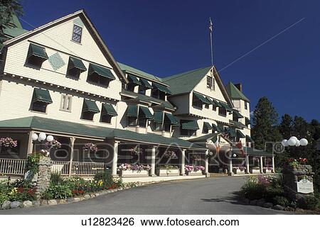hotel, Jackson, NH, New Hampshire, The Wentworth Resort Hotel in the town of Jackson. View Large Photo Image Stock Photograph -  hotel, Jackson, NH, New Hampshire, The Wentworth Resort Hotel in the town of Jackson.. Fotosearch