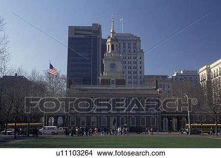 Independence Hall, Philadelphia, Pennsylvania, PA, Independence Hall at Independence National Historical Park in downtown Philadelphia. View Large Photo Image Picture - Independence Hall, Philadelphia, Pennsylvania, PA, Independence Hall at Independence National Historical Park in downtown Philadelphia.. Fotosearch