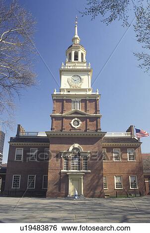 Independence Hall, Philadelphia, Pennsylvania, PA, Independence Hall at Independence National Historical Park in downtown Philadelphia. View Large Photo Image Stock Photograph - Independence Hall, Philadelphia, Pennsylvania, PA, Independence Hall at Independence National Historical Park in downtown Philadelphia.. Fotosearch
