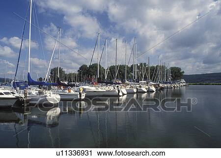 Ithaca, NY, New York, Finger Lakes, Marina at Treman State Marine Parkon Cayuga Lake in Ithaca in the Finger Lakes Region. View Large Photo Image Stock Image - Ithaca, NY, New York, Finger Lakes, Marina at Treman State Marine Parkon Cayuga Lake in Ithaca in the Finger Lakes Region.. Fotosearch