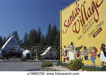 Jefferson, NH, New Hampshire, Entrance to Santa's Village in Jefferson View Large Photo Image Stock Image - Jefferson, NH, New Hampshire, Entrance to Santa's Village in Jefferson. Fotosearch