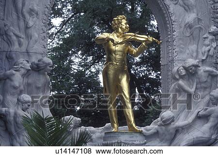 Johann Strauss, Vienna, Austria, Wien, Johann Strauss Monument in the City Park in Vienna View Large Photo Image Stock Photo - Johann Strauss, Vienna, Austria, Wien, Johann Strauss Monument in the City Park in Vienna. Fotosearch