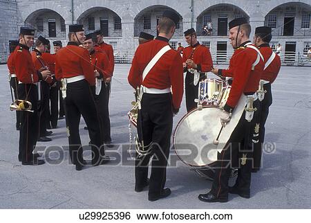 Kingston, Canada, Ontario, The Garrison Parade at Fort Henry National Historic Site in Kingston. View Large Photo Image Stock Photograph - Kingston, Canada, Ontario, The Garrison Parade at Fort Henry National Historic Site in Kingston.. Fotosearch
