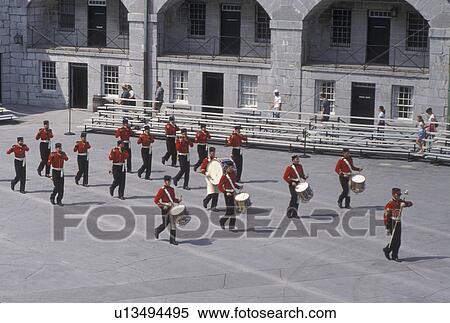 Kingston, Ontario, Canada, The Garrison Parade at Fort Henry National Historic Site in Kingston. View Large Photo Image Stock Photography - Kingston, Ontario, Canada, The Garrison Parade at Fort Henry National Historic Site in Kingston.. Fotosearch