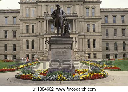 Lansing, MI, State Capitol, State House, Michigan, Statue of Austin Blair outside the Michigan State Capitol Building in the capital city of Lansing. View Large Photo Image Stock Image - Lansing, MI, State Capitol, State House, Michigan, Statue of Austin Blair outside the Michigan State Capitol Building in the capital city of Lansing.. Fotosearch