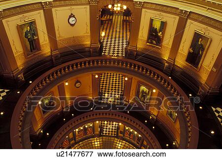 Lansing, MI, State Capitol, State House, Michigan, Interior of the Michigan State Capitol Building in the capital city of Lansing. View Large Photo Image Stock Photo - Lansing, MI, State Capitol, State House, Michigan, Interior of the Michigan State Capitol Building in the capital city of Lansing.. Fotosearch