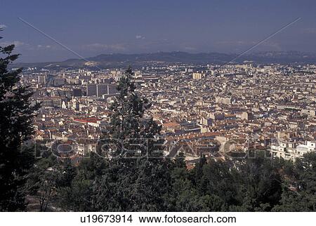 Marseille, France, Provence, Cote d' Azur, Bouche-du-Rhone, Marseilles, Europe, Scenic view of the city of Marseille. View Large Photo Image Picture - Marseille, France, Provence, Cote d' Azur, Bouche-du-Rhone, Marseilles, Europe, Scenic view of the city of Marseille.. Fotosearch
