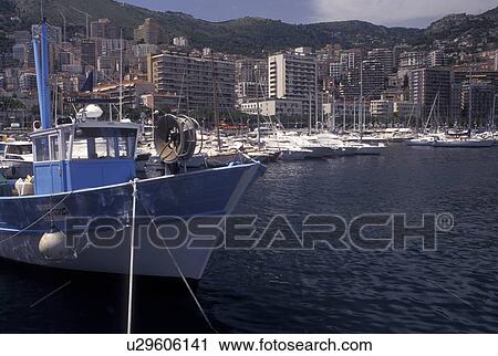 Monaco, harbor, Boats docked in Monaco Harbor in the district of La Condamine in the Principality of Monaco along the Mediterranean Sea View Large Photo Image Stock Image - Monaco, harbor, Boats docked in Monaco Harbor in the district of La Condamine in the Principality of Monaco along the Mediterranean Sea . Fotosearch