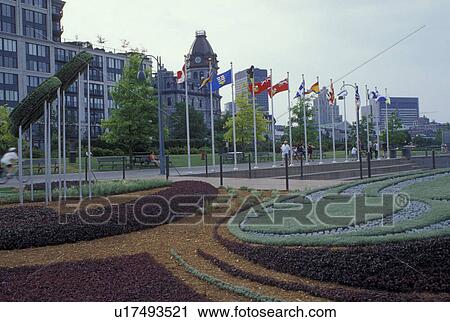 Montreal, Canada, Quebec, Mosaicultures internationales in Old Montreal in Quebec. View Large Photo Image Stock Image - Montreal, Canada, Quebec, Mosaicultures internationales in Old Montreal in Quebec.. Fotosearch