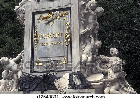 Mozart, Vienna, Austria, Wien, Gold inscription on Wolfgang Amadeus Mozart Monument in Burggarten View Large Photo Image Stock Image - Mozart, Vienna, Austria, Wien, Gold inscription on Wolfgang Amadeus Mozart Monument in Burggarten. Fotosearch