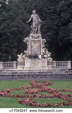 Mozart, Vienna, Austria, Wien, Wolfgang Amadeus Mozart Monument in Burggarten View Large Photo Image Stock Photo - Mozart, Vienna, Austria, Wien, Wolfgang Amadeus Mozart Monument in Burggarten. Fotosearch