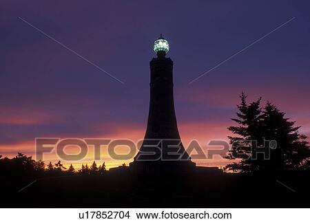 Mt, Greylock, lighthouse, North Adams, MA, Massachusetts, War Veterans Memorial Tower at sunrise on the summit of Mount Greylock at Mount Greylock State Reservation. View Large Photo Image Picture - Mt, Greylock, lighthouse, North Adams, MA, Massachusetts, War Veterans Memorial Tower at sunrise on the summit of Mount Greylock at Mount Greylock State Reservation.. Fotosearch
