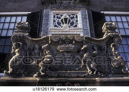 Netherlands, Sneek, Holland, Friesland, Europe, Fatade of City Hall in downtown Sneek. View Large Photo Image Stock Photo - Netherlands, Sneek, Holland, Friesland, Europe, Fatade of City Hall in downtown Sneek.. Fotosearch