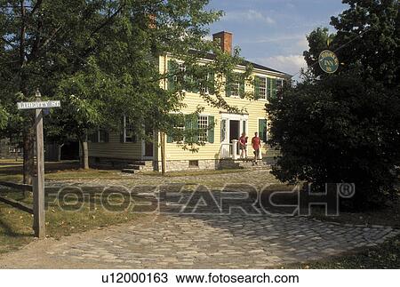 NY, New York, Mumford, Hosmer's Inn at Genesee Country Village & Museum View Large Photo Image Stock Image - NY, New York, Mumford, Hosmer's Inn at Genesee Country Village & Museum. Fotosearch