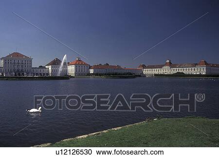 Nymphenburg Palace, Germany, Munich, Bavaria, Munchen, Europe, Schloss Nymphenburg View Large Photo Image Stock Image - Nymphenburg Palace, Germany, Munich, Bavaria, Munchen, Europe, Schloss Nymphenburg. Fotosearch