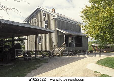 OH, Ohio, Archbold, Historic Sauder Farm and Craft Village. View Large Photo Image Picture - OH, Ohio, Archbold, Historic Sauder Farm and Craft Village.. Fotosearch