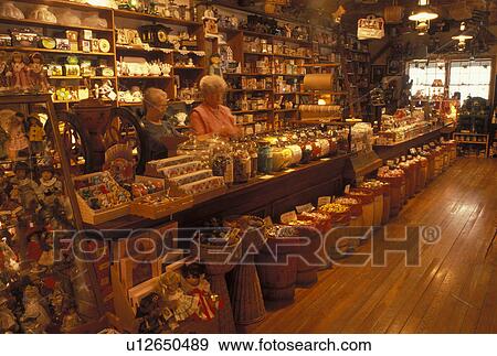 OH, Ohio, Archbold, Interior of Lauber General Store at the Historic Sauder Farm and Craft Village. View Large Photo Image Stock Photo -  OH, Ohio, Archbold, Interior of Lauber General Store at the Historic Sauder Farm and Craft Village.. Fotosearch