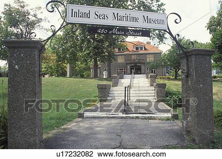 OH, Ohio, Vermillion, Inland Seas Maritime Museum. Lake Erie View Large Photo Image Stock Image - OH, Ohio, Vermillion, Inland Seas Maritime Museum. Lake Erie. Fotosearch