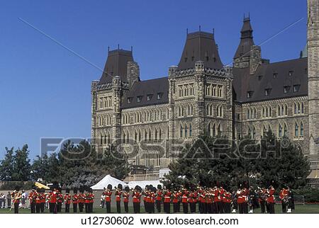 Ottawa, Canada, Ontario, Changing of the Guard on the lawn of Parliament Hill in the capital city of Ottawa. View Large Photo Image Stock Image - Ottawa, Canada, Ontario, Changing of the Guard on the lawn of Parliament Hill in the capital city of Ottawa.. Fotosearch
