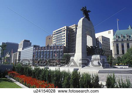 Ottawa, Canada, Ontario, National War Memorial on Confederation Square in downtown Ottawa. View Large Photo Image Stock Photo - Ottawa, Canada, Ontario, National War Memorial on Confederation Square in downtown Ottawa.. Fotosearch