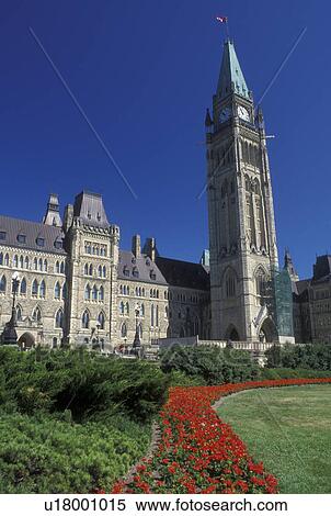 Ottawa, Ontario, Canada, Peace Tower on Parliament Hill. View Large Photo Image Stock Photography - Ottawa, Ontario, Canada, Peace Tower on Parliament Hill.. Fotosearch