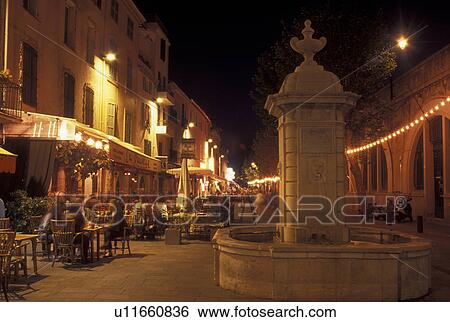 outdoor cafT, France, Antibes, Cote d' Azur, Provence, Alpes-Maritimes, Europe, Outdoor cafTs along the streets of Antibes in the evening. View Large Photo Image Stock Photograph - outdoor cafT, France, Antibes, Cote d' Azur, Provence, Alpes-Maritimes, Europe, Outdoor cafTs along the streets of Antibes in the evening.. Fotosearch