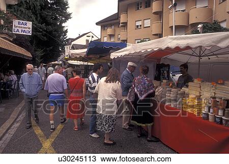 outdoor market, France, Divonne les Bains, Ain, Europe, Market Day in downtown Divonne les Bains. View Large Photo Image Stock Image - outdoor market, France, Divonne les Bains, Ain, Europe, Market Day in downtown Divonne les Bains.. Fotosearch