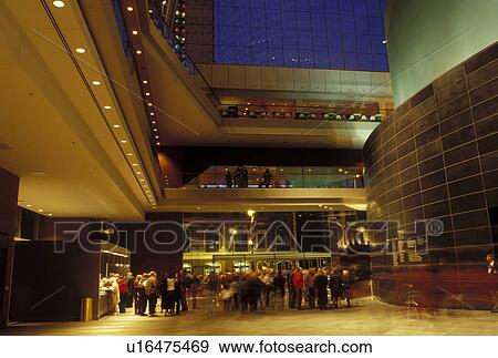 PA, Philadelphia, Pennsylvania, Interior of the Kimmel Center for the Performing Arts in downtown Philadelphia. View Large Photo Image Stock Photo - PA, Philadelphia, Pennsylvania, Interior of the Kimmel Center for the Performing Arts in downtown Philadelphia.. Fotosearch