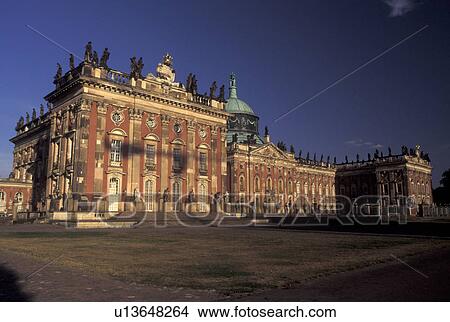 palace, Potsdam, Germany, Brandenburg, Europe, Neues Palais View Large Photo Image Picture - palace, Potsdam, Germany, Brandenburg, Europe, Neues Palais. Fotosearch