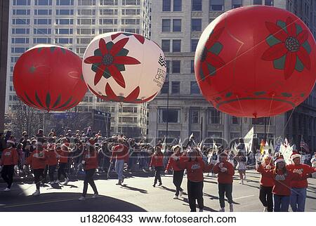 stock photo of parade christmas atlanta ga georgia egleston christmas parade atlanta