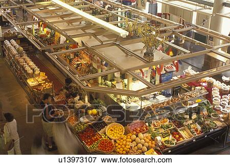 Portland, market, ME, Maine, Interior of Portland Public Market in downtown Portland. View Large Photo Image Stock Photo - Portland, market, ME, Maine, Interior of Portland Public Market in downtown Portland.. Fotosearch