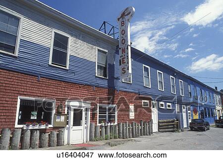 Portland, ME, Maine, Boones Lobster Pound Restaurant on the waterfront on Portland Harbor on Casco Bay. View Large Photo Image Stock Photo - Portland, ME, Maine, Boones Lobster Pound Restaurant on the waterfront on Portland Harbor on Casco Bay.. Fotosearch