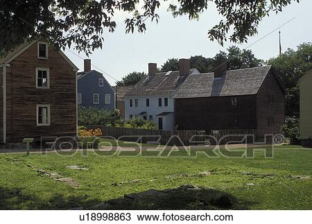 Portsmouth, New Hampshire, NH, Strawberry Banke Museum in Portsmouth. View Large Photo Image Stock Image - Portsmouth, New Hampshire, NH, Strawberry Banke Museum in Portsmouth. . Fotosearch