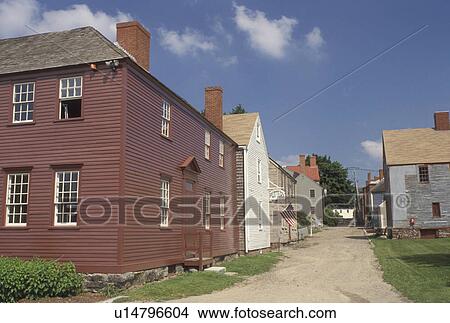 Portsmouth, NH, New Hampshire, Strawberry Banke Museum in Portsmouth. View Large Photo Image Picture - Portsmouth, NH, New Hampshire, Strawberry Banke Museum in Portsmouth. . Fotosearch